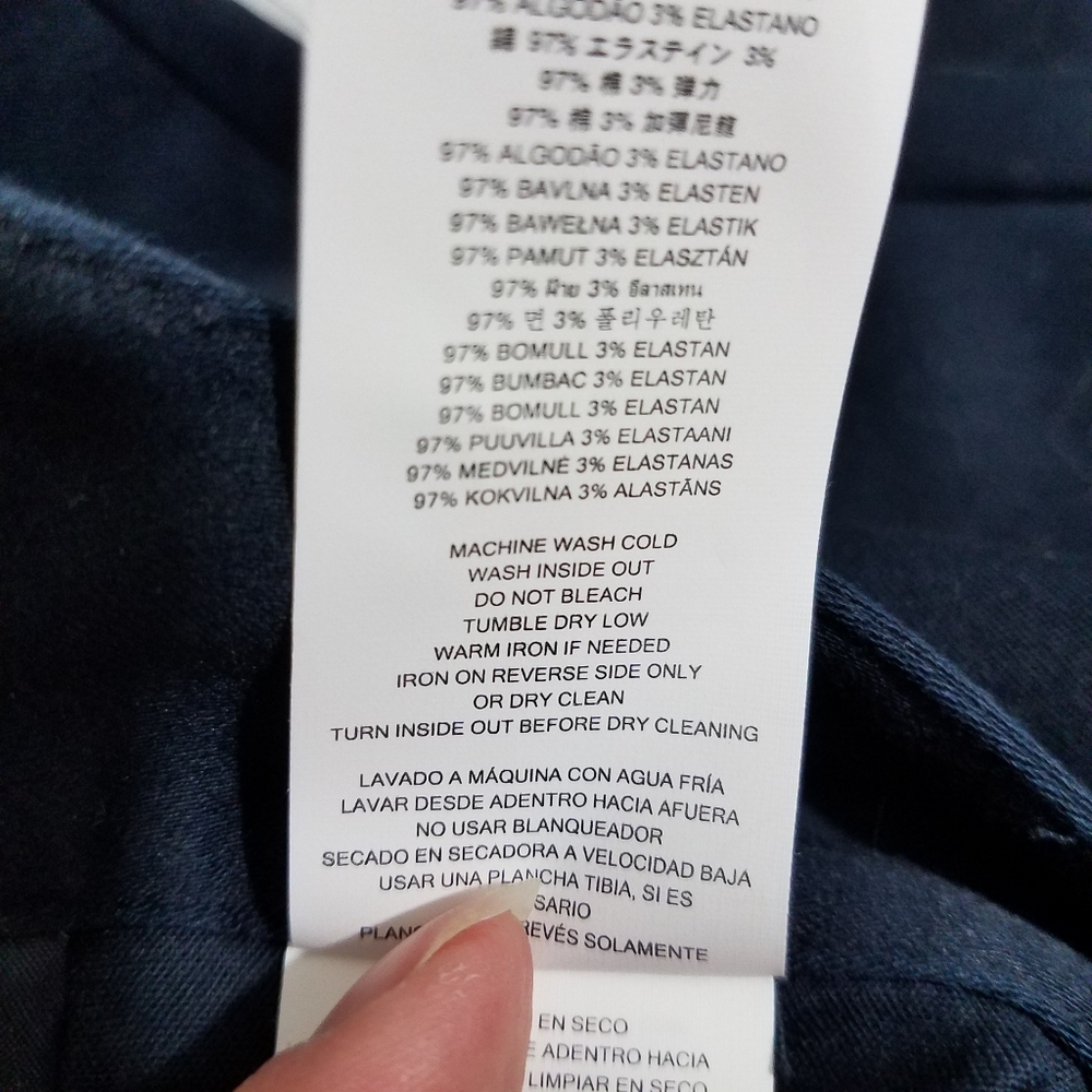 Michael by Michael Kors Navy Pants Size 8 NWT - Picture 5 of 12